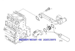 42 DACHAI DEUTZ BF6M1013 DIESEL ENGINE HOUSING -2