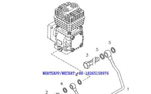 43 DACHAI DEUTZ BF6M1013 DIESEL ENGINE AIR COMPRESSOR -1