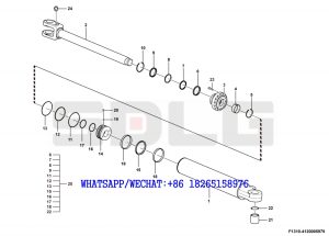 44 SDLG LG936 WHEEL LOADER (3713CH) Boom cylinder F1310-4120005979