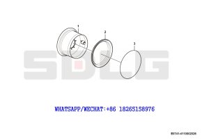 48 SDLG G9190 MOTOR GRADER Rear axle wheel rim E0741-4110002026