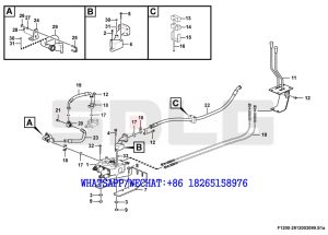 49 SDLG LG933 WHEEL LOADER WITH YUCHAI ENGINE Hydraulic control F1200-2912003099