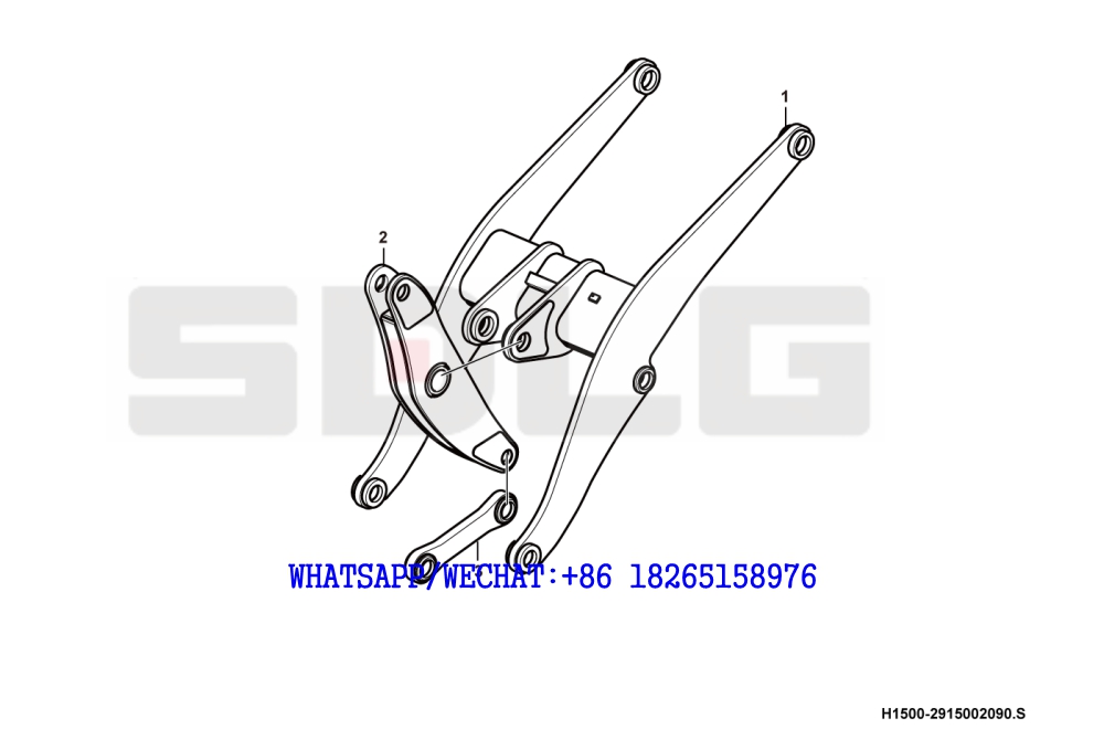 49 SDLG LG936 WHEEL LOADER Linkage system H1500-2915002090