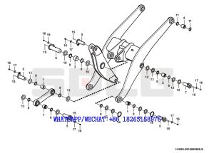 50 SDLG LG936 WHEEL LOADER Working equipment accessories H1600-2916000969