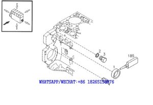 51 DACHAI DEUTZ BF6M1013 DIESEL ENGINE PTO-B