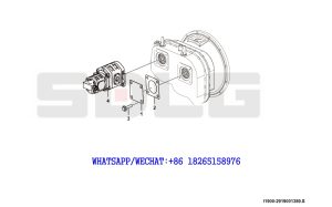 51 SDLG LG936 WHEEL LOADER Steering pump assembly I1900-2919001389