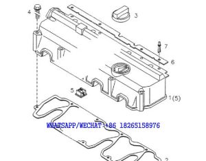 53 DACHAI DEUTZ BF6M1013 DIESEL ENGINE VALVE MECHAN.COVER