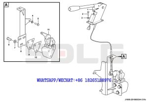 55 SDLG RS8140 ROAD ROLLER Parking brake syetem J1900-2819000341