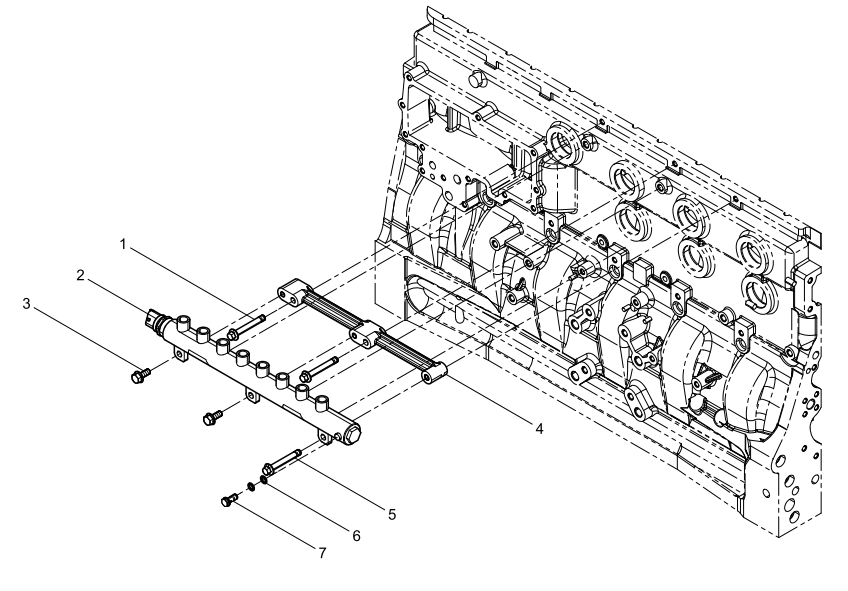 57 WEICHAI WP6 DHP06G0215 WP6G125E3 ENGINE Common Rail Group