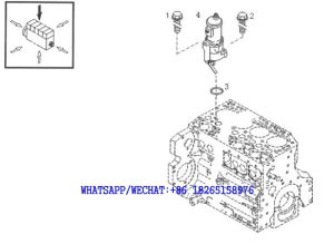 60 DACHAI DEUTZ BF6M1013 DIESEL ENGINE SHUTDOWN DEVICE