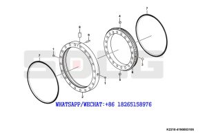 61 SDLG RS8140 ROAD ROLLER Slewring K2210-4190003105