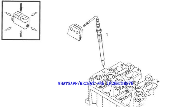 64 DACHAI DEUTZ BF6M1013 DIESEL ENGINE GLOW PLUG