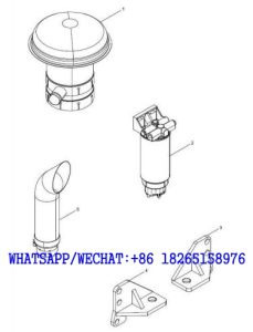 65 WEICHAI WP6G125E202 DHB06G0200 DIESEL ENGINE Packing box chassis parts group A144-4110001949