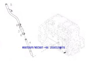 68 DACHAI DEUTZ BF6M1013 DIESEL ENGINE BRACKET