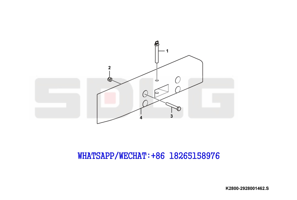 68 SDLG LG936 WHEEL LOADER Counterweight K2800-2928001462