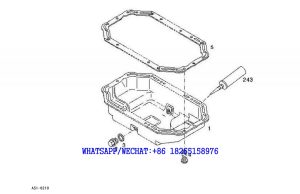 69 SDLG LG6225E HYDRAULIC EXCAVATOR Oil pan A51-6210