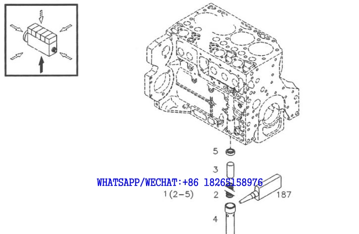 7 DACHAI DEUTZ BF6M1013 DIESEL ENGINE PRESSURESTAT