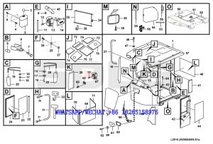 70 SDLG LG936 WHEEL LOADER Cab assembly L2910-2929004065