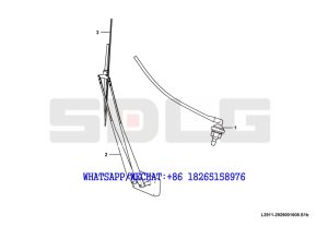 70 SDLG RS8140 ROAD ROLLER Wiper arm L2911-2929001608