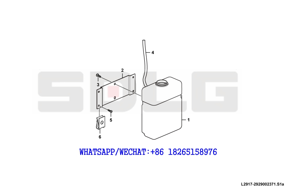 72 SDLG RS8140 ROAD ROLLER Water injector L2917-2929002371