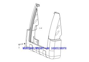 74 SDLG B877 BACKHOE LOADER PARTS CATALOG Counterweight assembly K3-2628000355