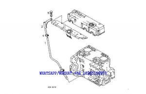 74 SDLG LG6225E HYDRAULIC EXCAVATOR Oil gauge A56-6210