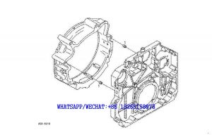 76 SDLG LG6225E HYDRAULIC EXCAVATOR Flywheel housing positioning sleeve A58-6210