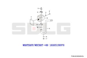 78 SDLG G9190 MOTOR GRADER Gear pump assembly F1282-2812000439