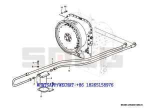 8 SDLG LG936 WHEEL LOADER Torque converter system B0400-2904001288