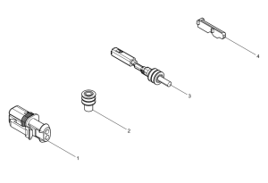 80 WEICHAI WP6 DHP06G0215 WP6G125E3 ENGINE Matching Connector