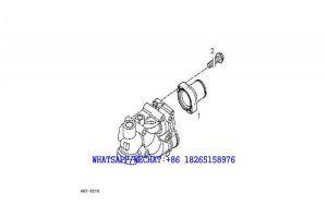 81 SDLG LG6225E HYDRAULIC EXCAVATOR Outlet exh.branch A63-6210