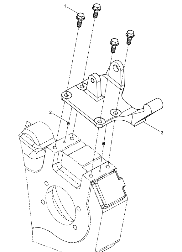 85 WEICHAI WP6 DHP06G0215 WP6G125E3 ENGINE Alternator Bracket Group