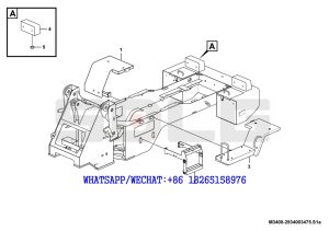 89 SDLG LG933 WHEEL LOADER WITH YUCHAI ENGINE Cover accessories M3400-2934003475