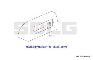 89 SDLG LG936 WHEEL LOADER Tail lamp protection M3401101-2934002645