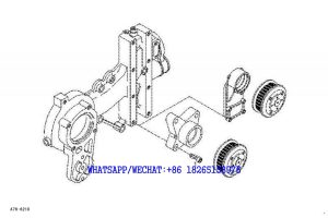 94 SDLG LG6225E HYDRAULIC EXCAVATOR Fastenings-Fan bracket A76-6210