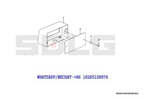 94 SDLG LG933 WHEEL LOADER WITH YUCHAI ENGINE Tail lamp protection M3450-2934000206