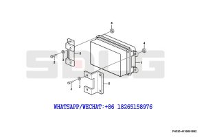 99 SDLG LG936 WHEEL LOADER (330602) Fuse and relay unit P4320-4130001892