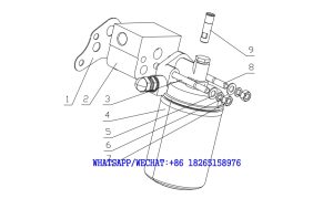 14. B8800-1012000/03 机油滤清器部件 Oil Filter Assembly