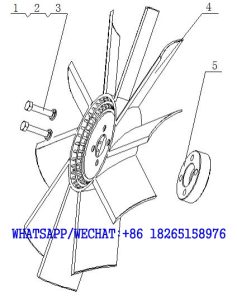 27. B7A00-1308000/05 风扇总成 Fan Assembly