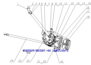 29. A8C03-3509000/07 气制动空气压缩机总成 Pneumatic Air Compressor Assembly