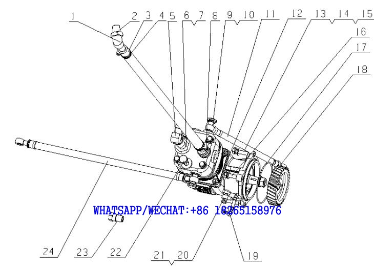 29. A8C03-3509000/07 气制动空气压缩机总成 Pneumatic Air Compressor Assembly