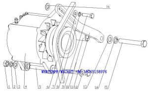 30. A8601-3701000/04 发电机总成 Generator Assembly