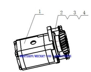 33. A8601-3407000/02 转向泵总成 Turn pump assembly