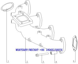 9.D0200-1008200/10-排气管部件 Exhaust Manifold Parts